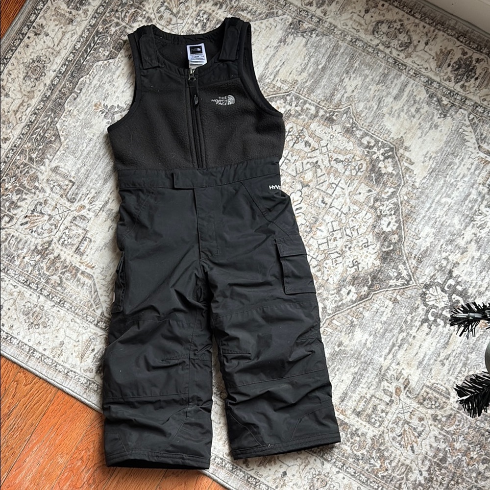 The North Face Kids Black Overalls